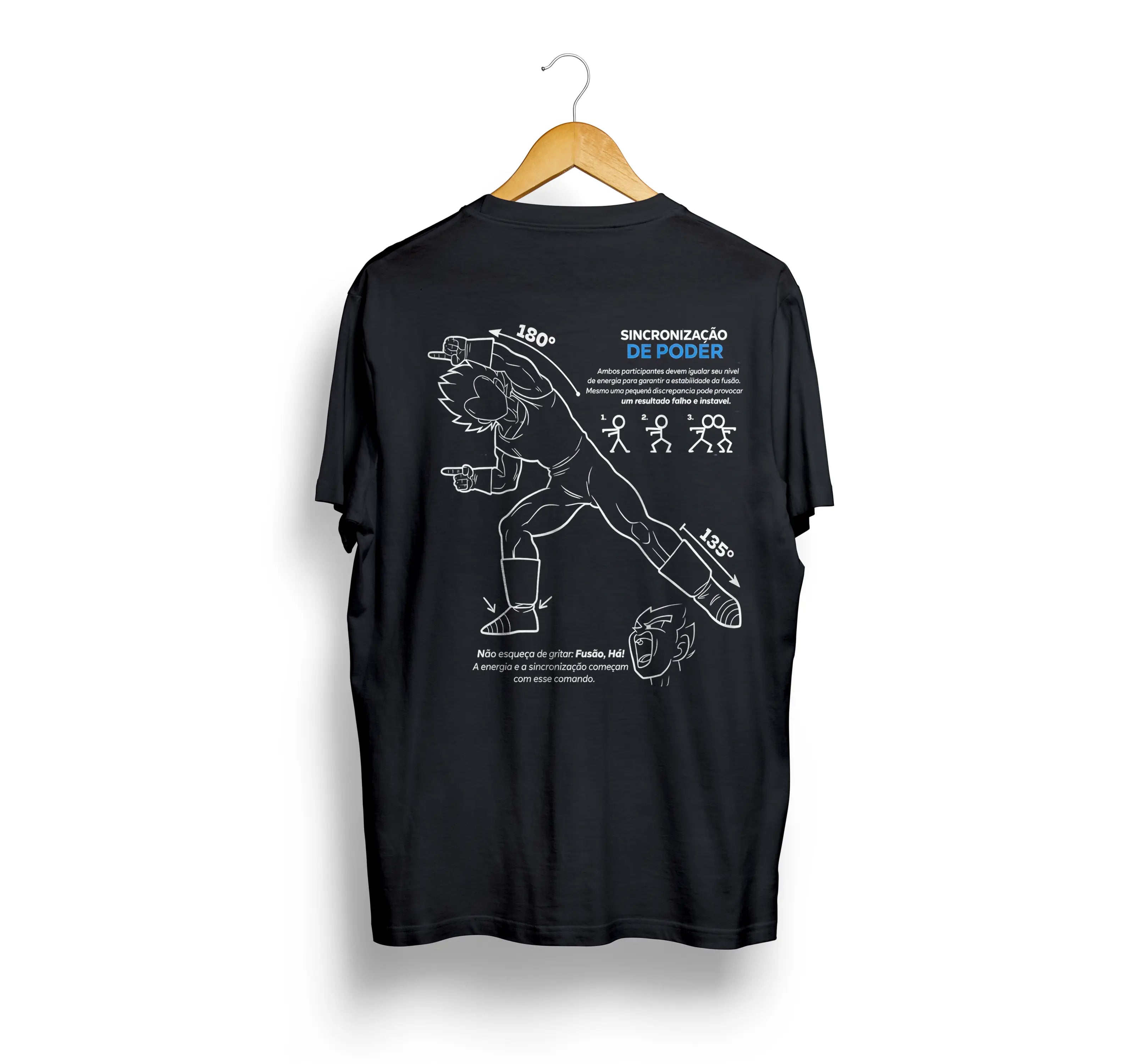 Camiseta Fusão Vegeta Giants GymGiants